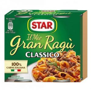 Sos do makaronu SUGO STAR GRAN RAGU con CARNE CLASSICO 180g x 2szt.
