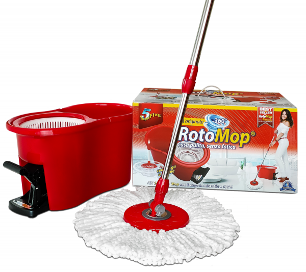 Wiadro i mop - zestaw ROTOMOP