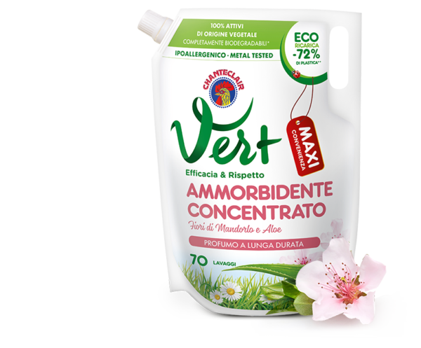 ChanteClair Vert Fiori di Mandorla e Aloe koncentrat 70 prań uzupełniacz