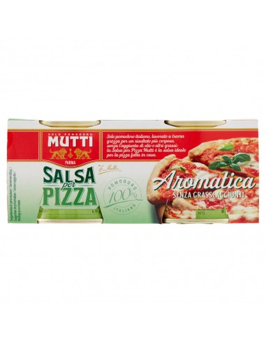 Mutti Pizza Aromatica Salsa do pizzy 2x210g