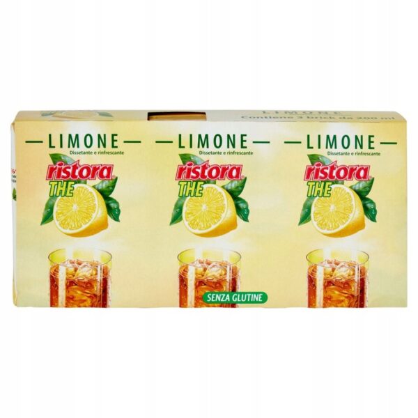 Napój herbaciany Ristora The Limone 3x200 ml