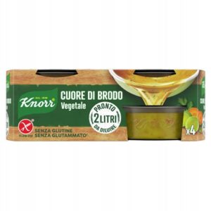 Bulion w płynie warzywny Knorr Cuore di Brodo 4x28g