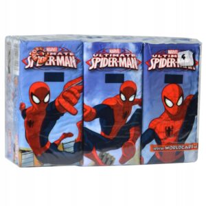 Chusteczki do nosa dziecięce Spider - Man 6szt