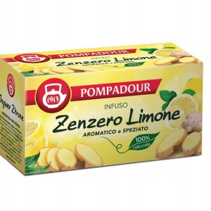 Napar ziołowy Pompadour Infuso Zenzero Limone